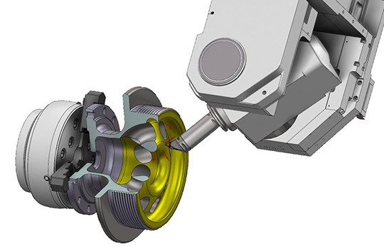 Mastercam 2024 B-Axis Contour Turning
