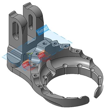 Mastercam 2024 Graphical Elements in Hole Making