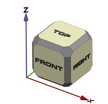 Mastercam 2024 Gview Cube Gnomon