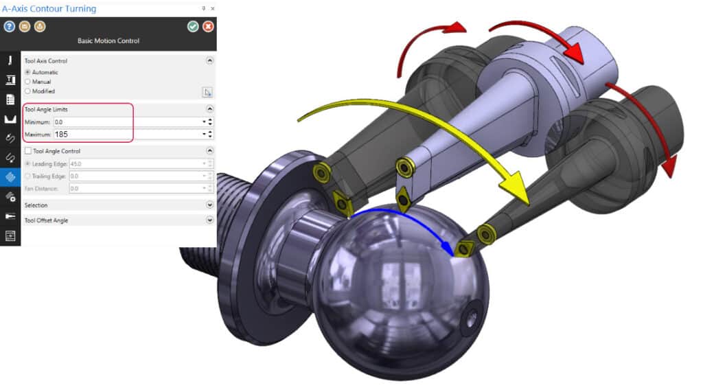 A-Axis Contour Turning