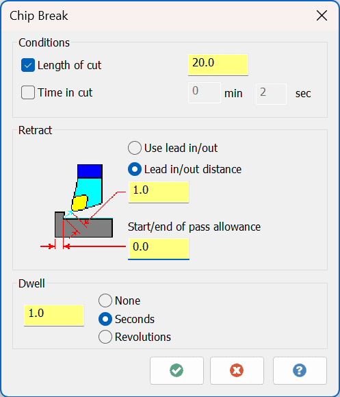 Mastercam Lathe Intelligent Chip Control