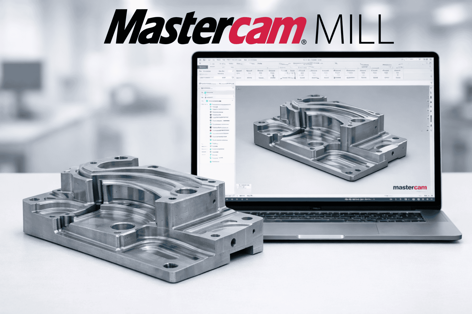 Mastercam Mill Entry Standard สำหรับงานกัด 2.5D