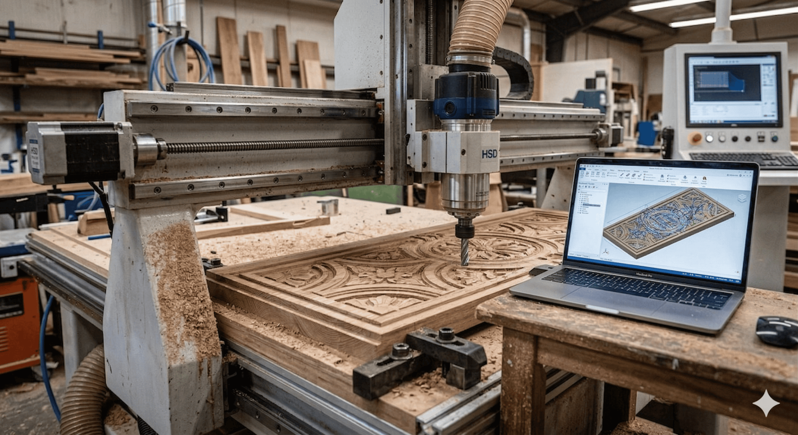 Mastercam Router features including nesting and router-specific toolpaths