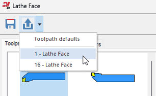 Saving and Loading Parameters in Turning Toolpaths ใน Mastercam 2026