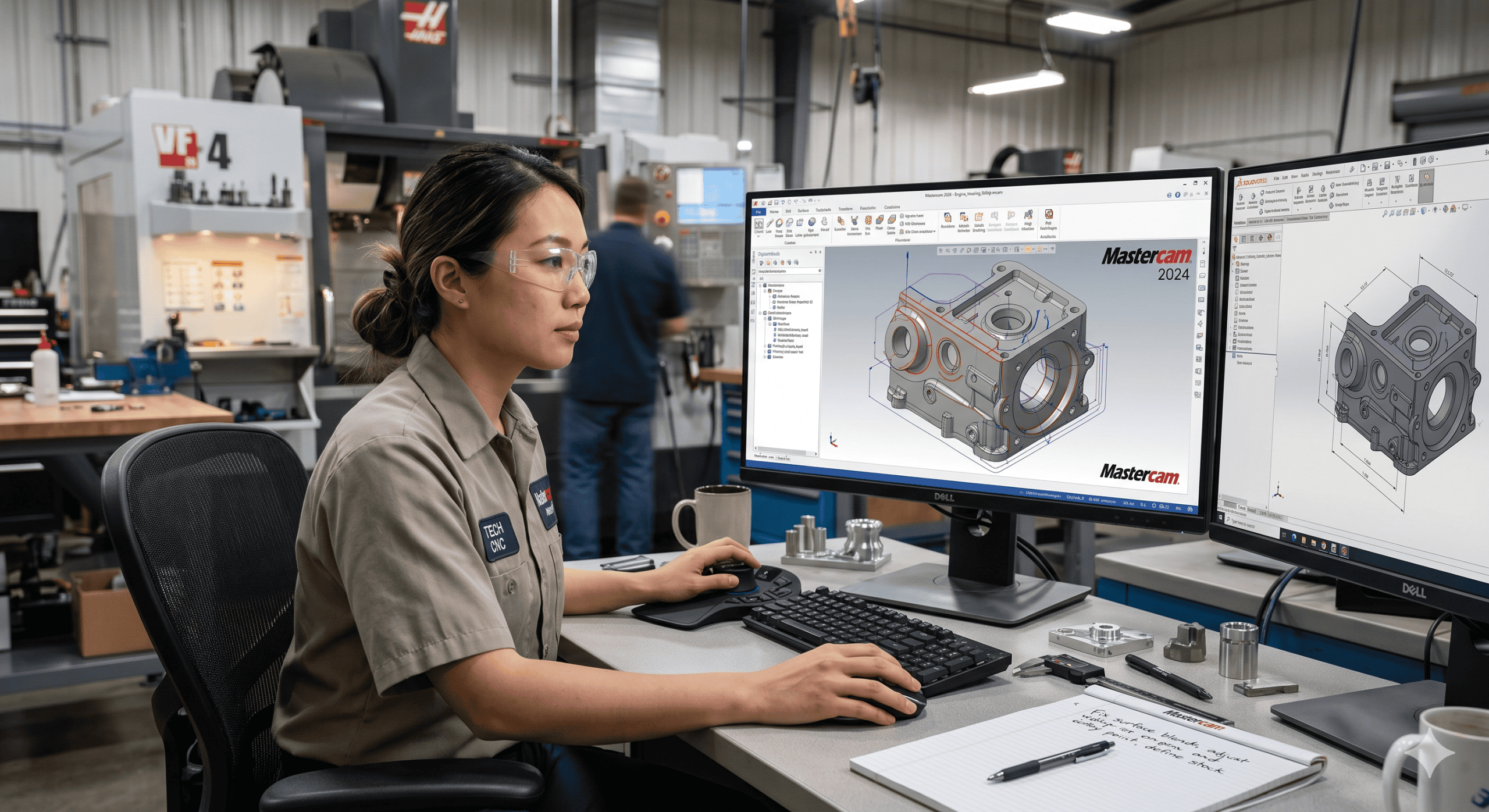 Mastercam Design Workspace สำหรับการแก้ไข geometry และเตรียมงาน CAM