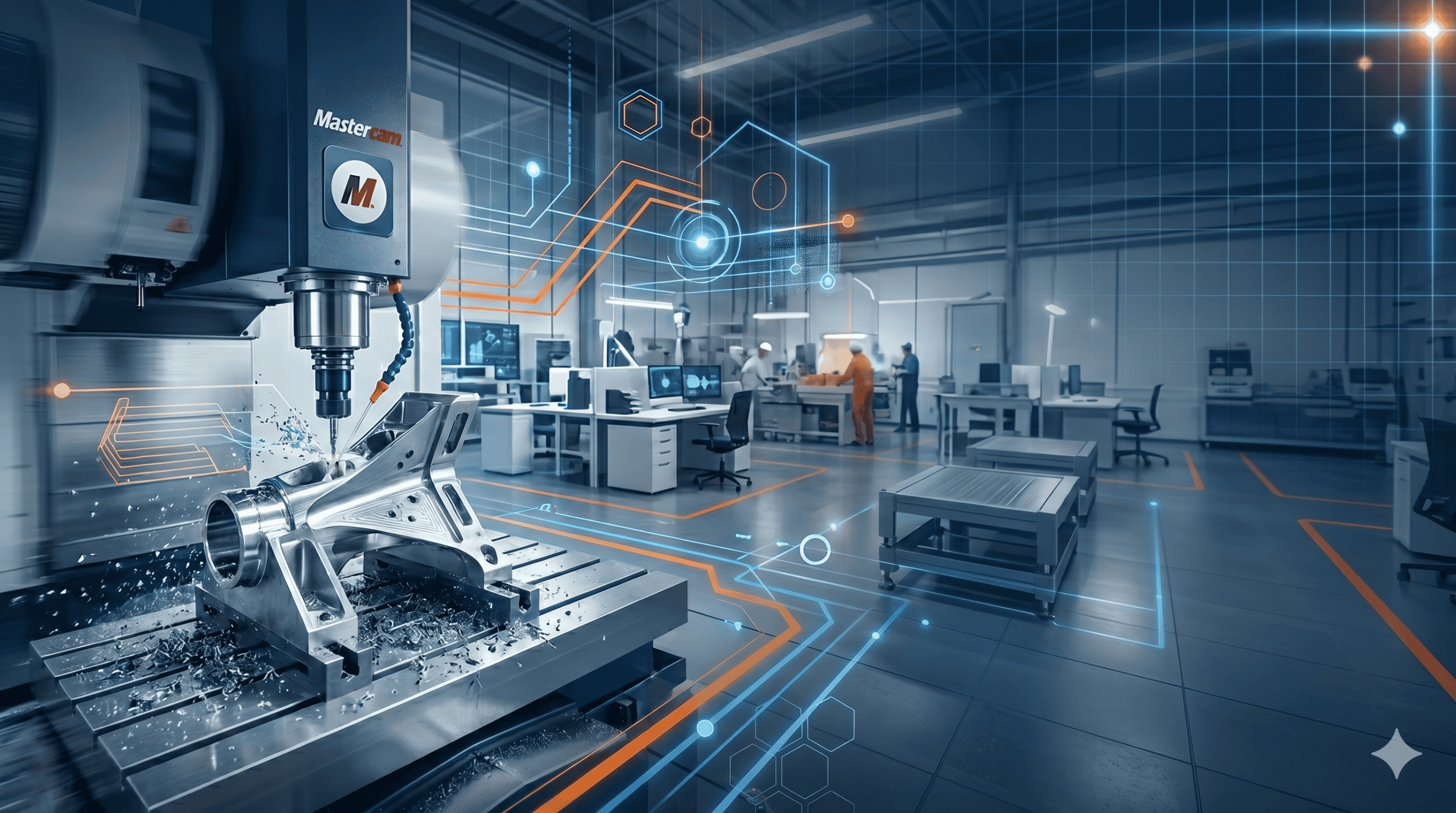 Mastercam CNC Software Background